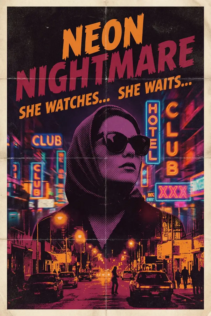 都市霓虹电影海报